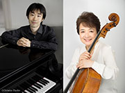 山崎伸子＆津田裕也　チェロとピアノによる紅葉コンサート