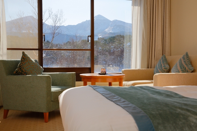 磐梯山の絶景を一望 至福のリゾートステイ【ホテルおすすめ】スタンダードプラン/ツイン・ダブル<磐梯山側>